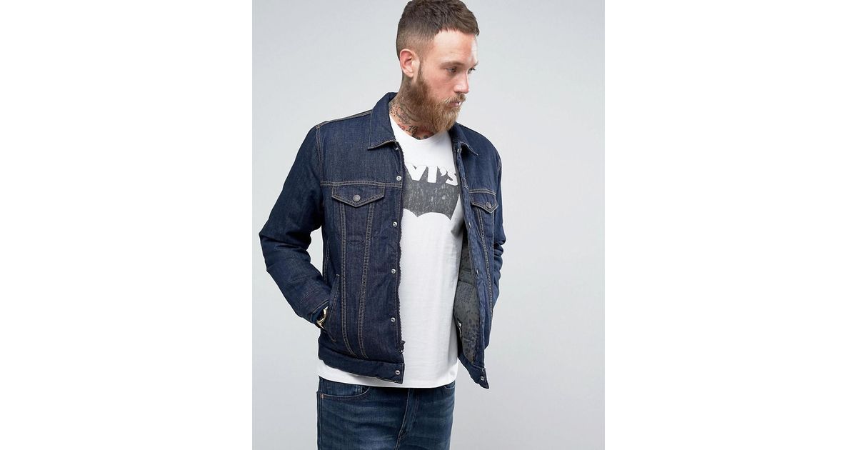 levi's down trucker jacket