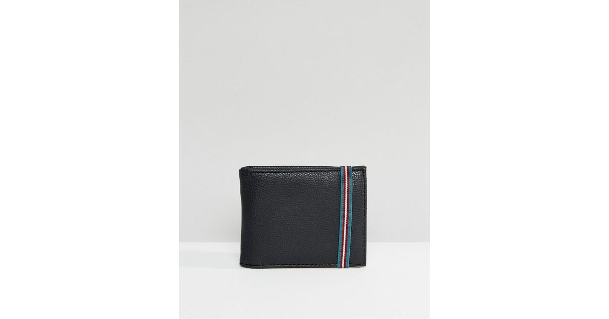 New Look Wallet With Elastic Strap In Black for Men Lyst UK