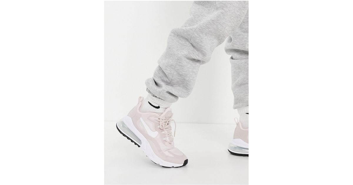 Zapatillas rosas air max 270 react Nike de Caucho de color Rosa | Lyst