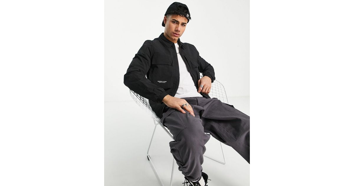 marshall artist polyamide overshirt
