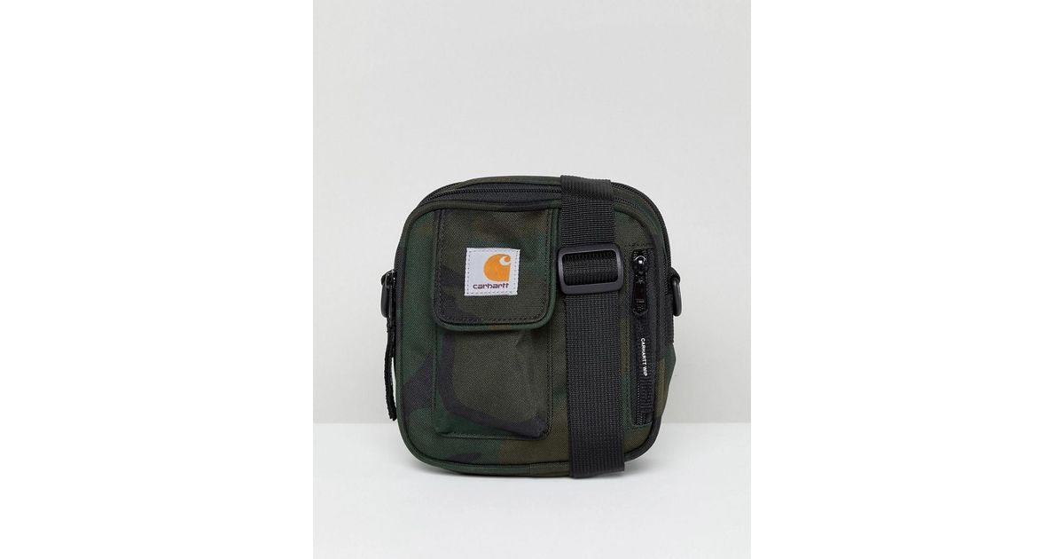 Carhartt WIP Essentials Flight Bag In Camo in Green for Men | Lyst