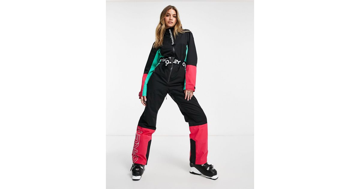TNP Cassia - Tuta da sci multicolore di Oakley in Nero | Lyst