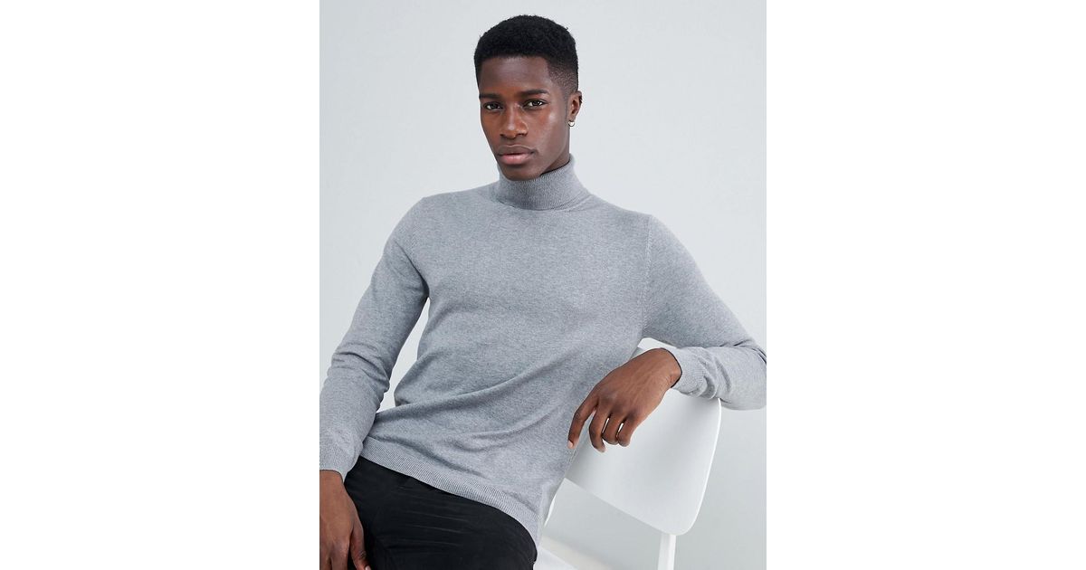 100 cotton turtleneck mens