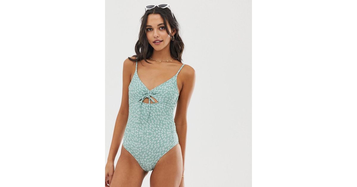 ditsy floral swimsuit