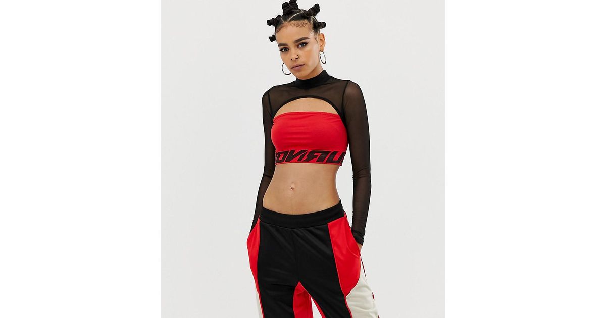 motocross crop top