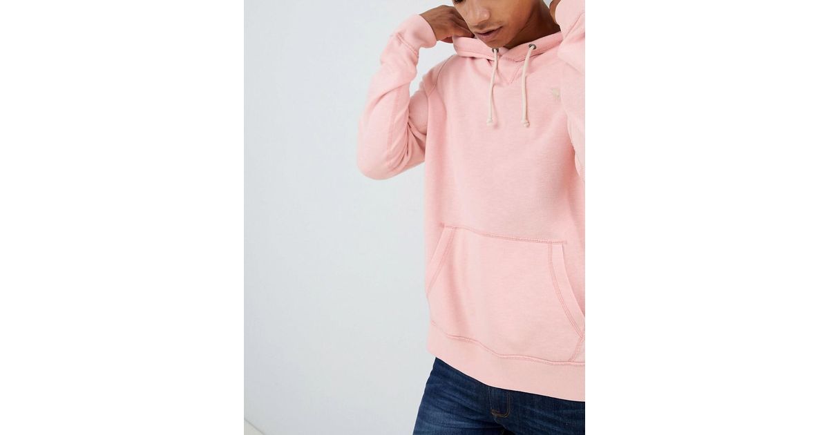 Abercrombie & Fitch Icon Logo Hoodie In Pink for Men | Lyst