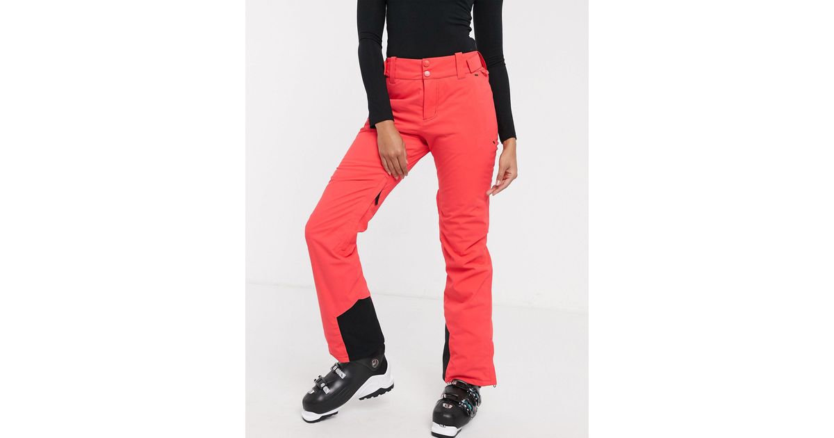 Drifter Stx - Pantaloni da sci rosa fluoBillabong in Pizzo di colore Rosso  | Lyst