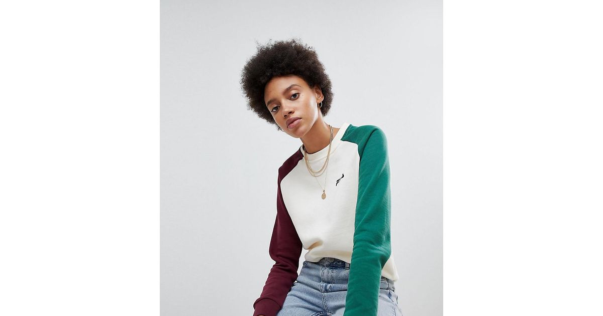 fila colour block sweatshirt
