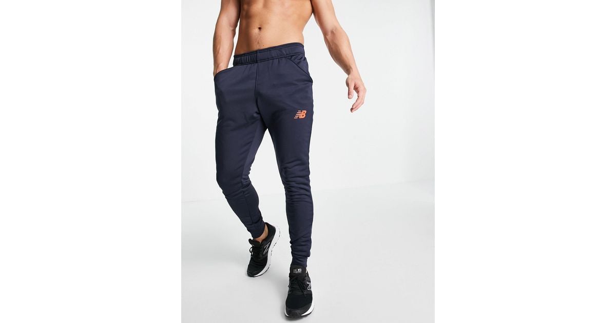 New Balance Football Graft Slim Fit joggers in Black for Men Lyst