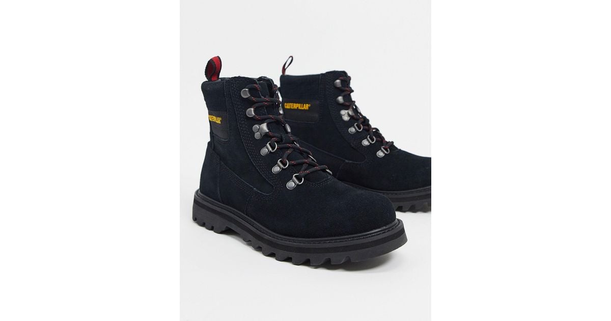 Caterpillar Caterpillar Graviton Hiker Boots in Black for Men Lyst