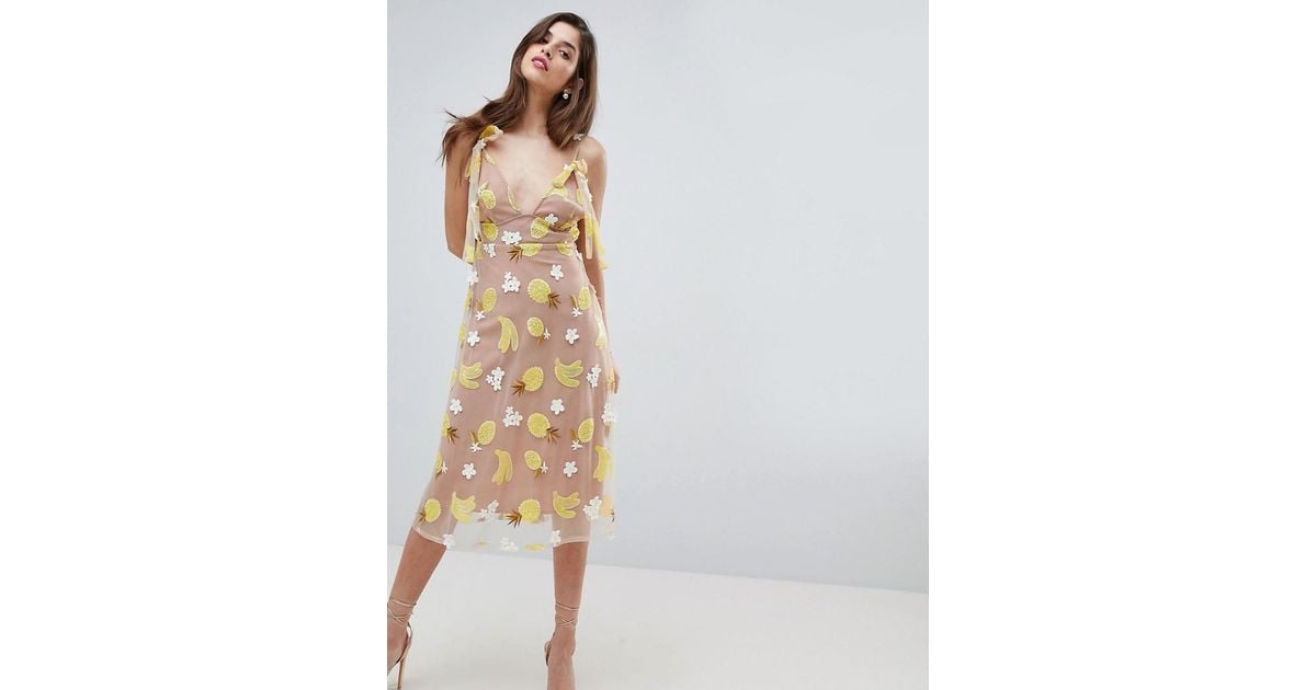 For love and lemons fruit sale punch dress