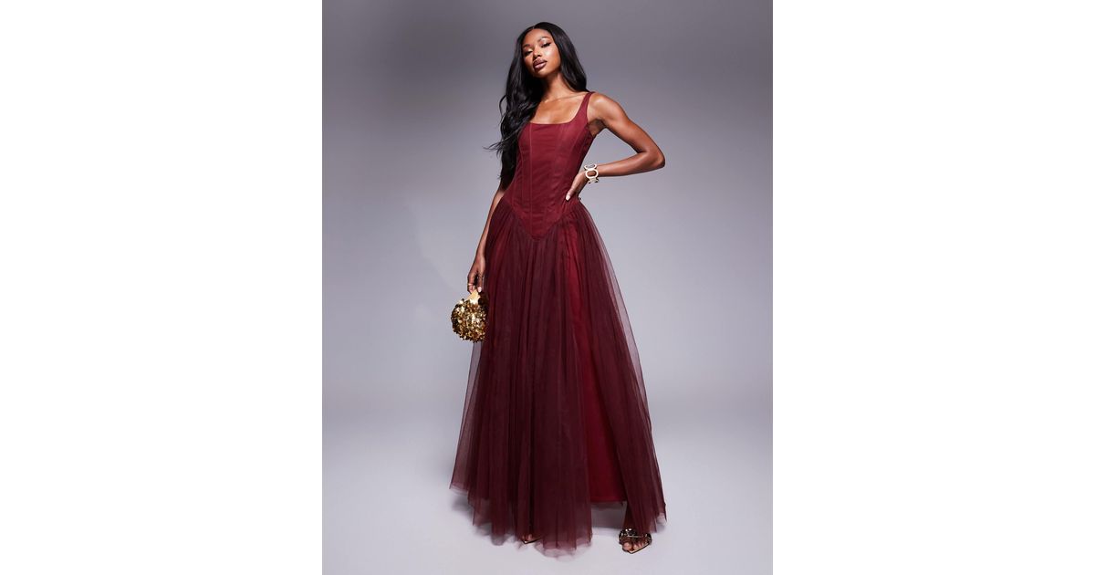 green emerald velvet dress Meagan Burgundy Drop Waist Dress | Women's Clothing main image 1