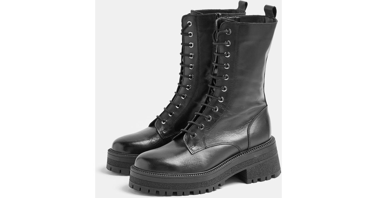 top shop lace up boots