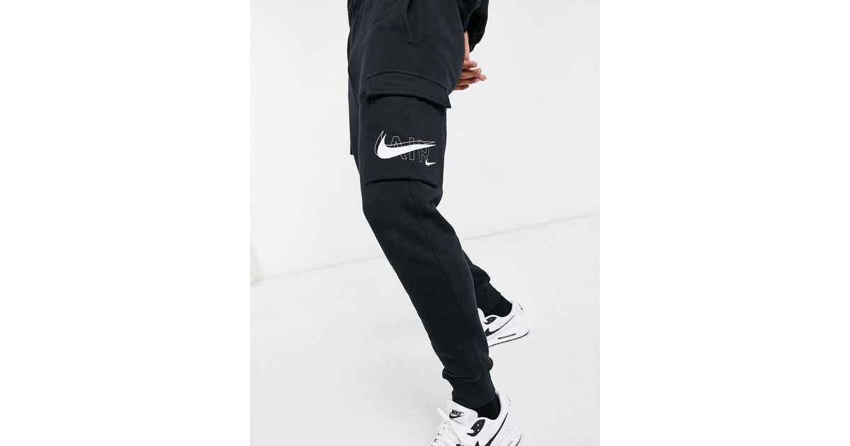 Air print pack - jogger Nike pour homme en coloris Noir | Lyst