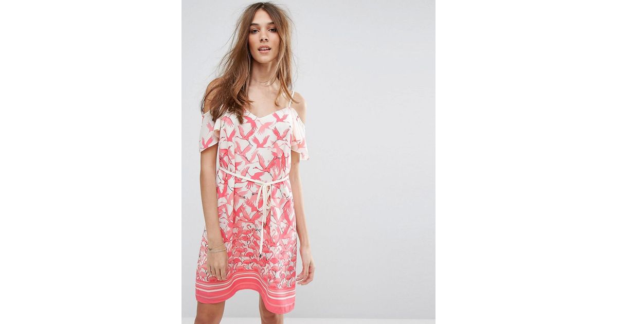 flamingo dress oasis