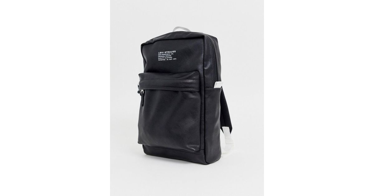 levi's multi pocket backpack