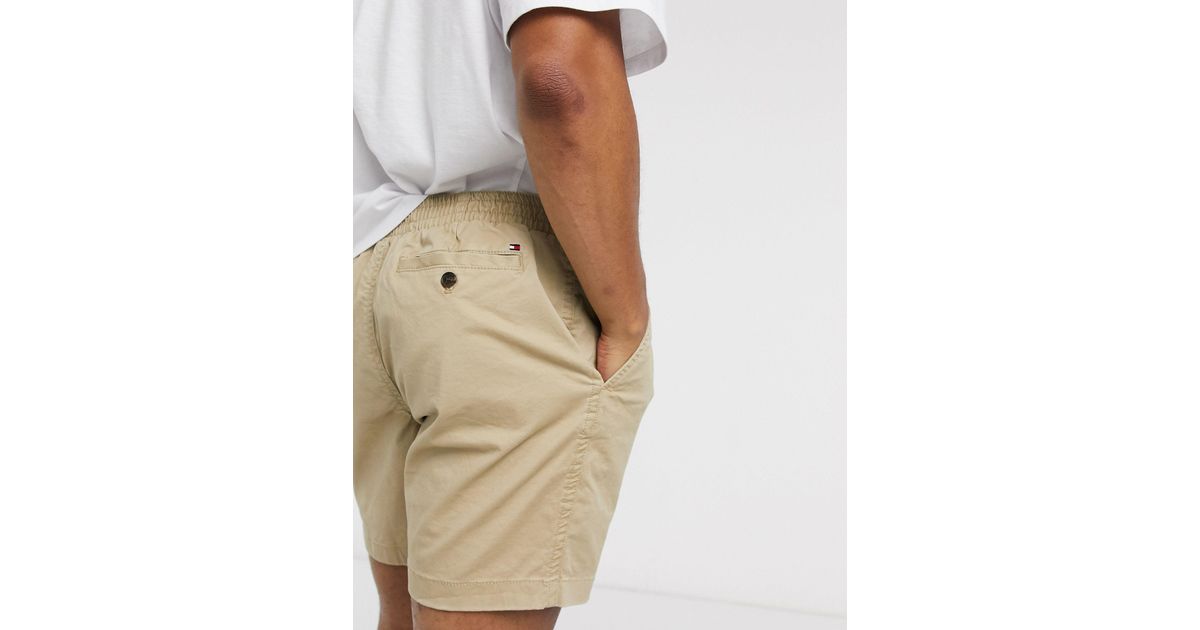 Tommy Hilfiger Theo 7 Shorts in Natural for Men Lyst