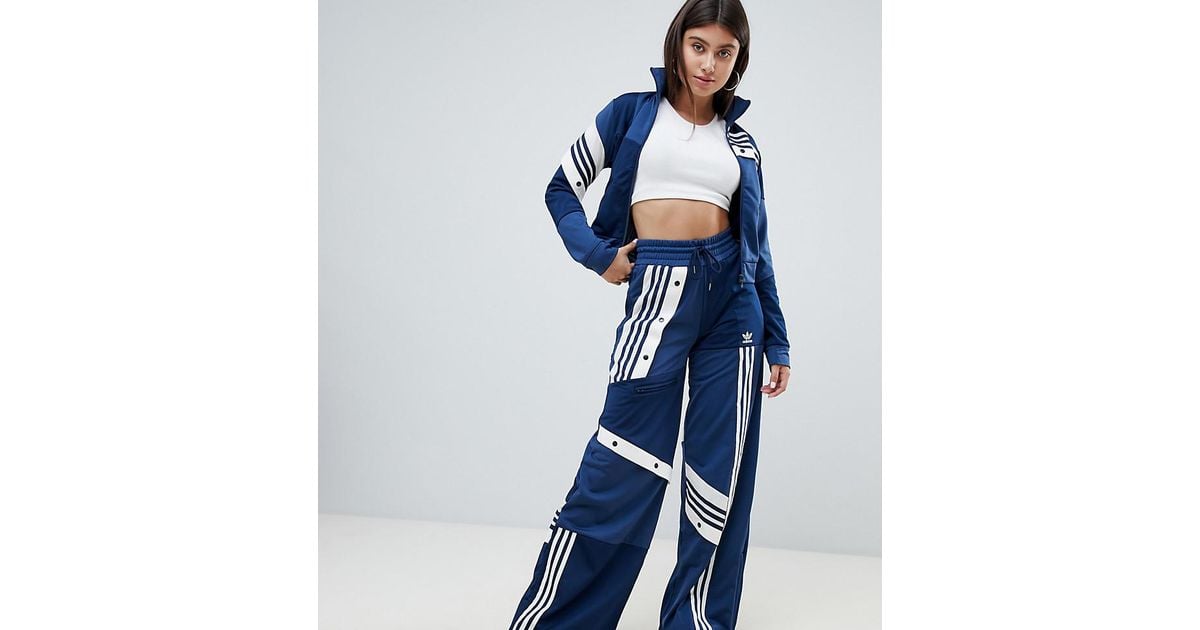 adidas Originals Synthetic X Danielle Cathari Deconstructed Track Pants in  Blue | Lyst