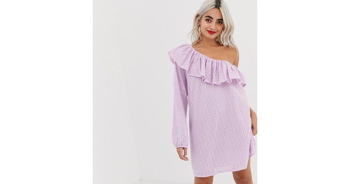 vero moda one shoulder dress