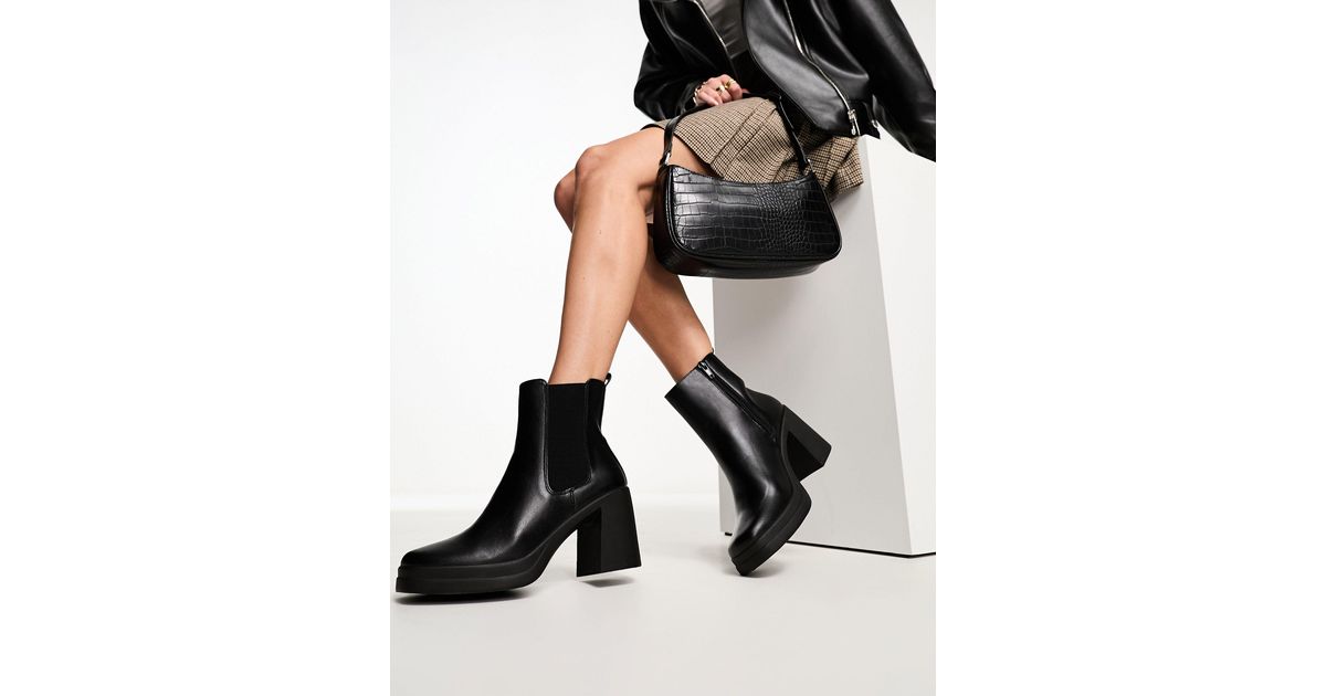 Bottine a talon new cheap look
