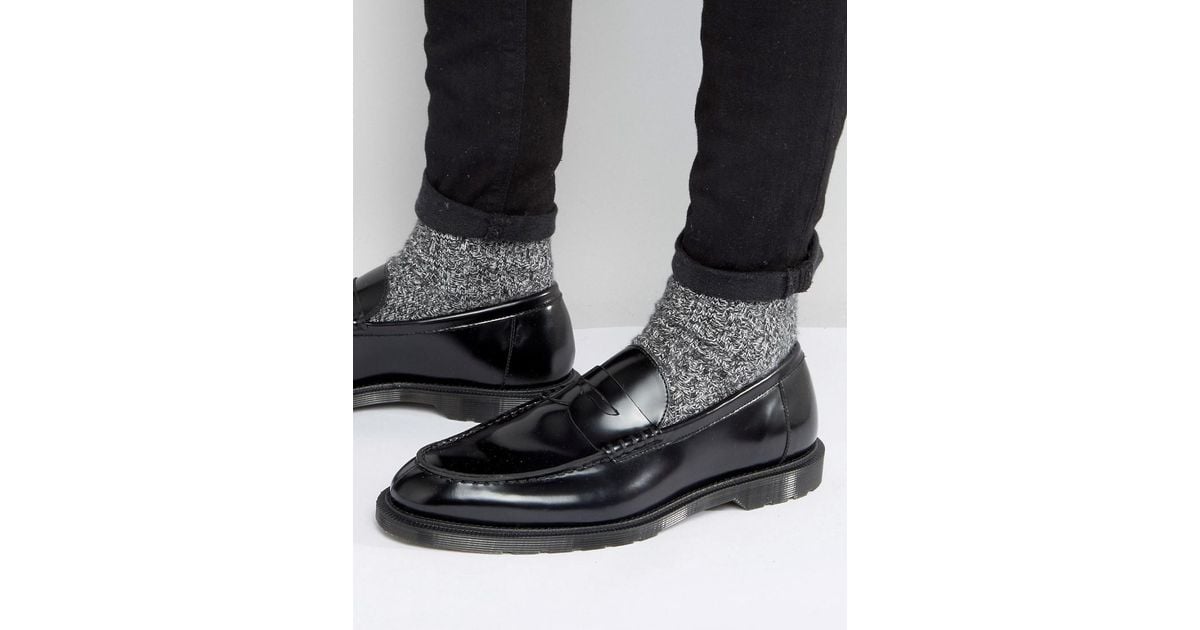 Dr. Martens Penton Penny Loafers in Black for Men | Lyst Canada