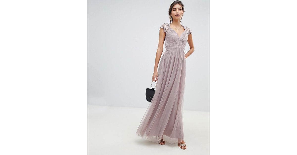 Vestido corte imperio largo hotsell