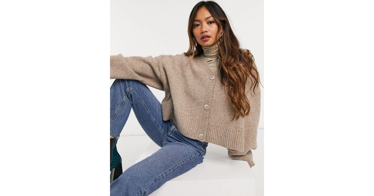 weekday cora cardigan