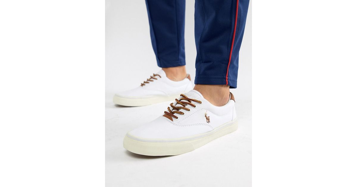 men's polo canvas sneakers