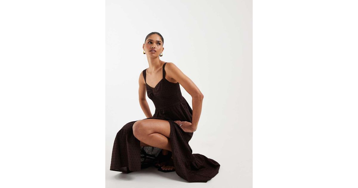 hollister black maxi dress Black long dress lace Hollister Co. S (4-6)