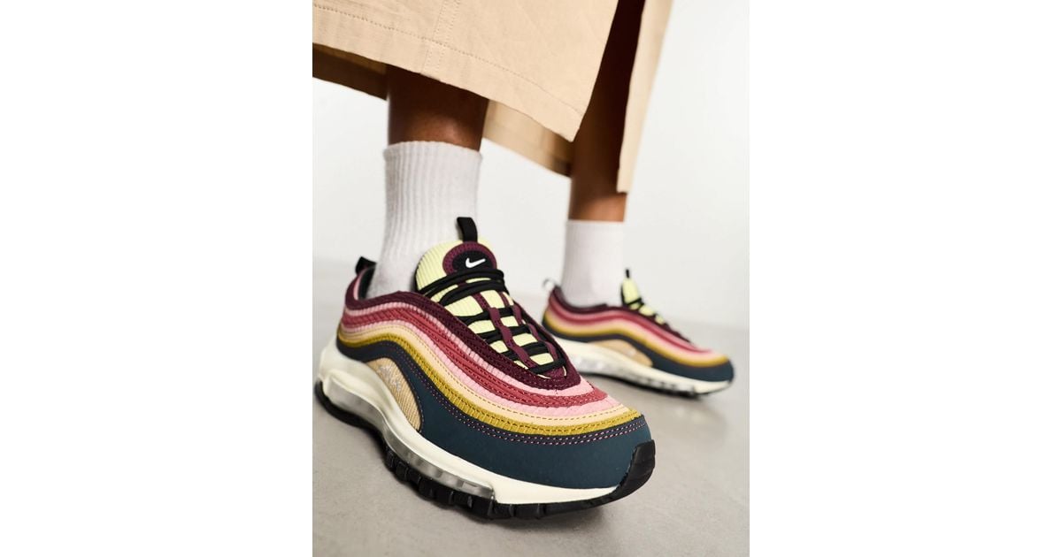 Nike air max 97 sneaker aus cordmischung in WeiB Lyst DE