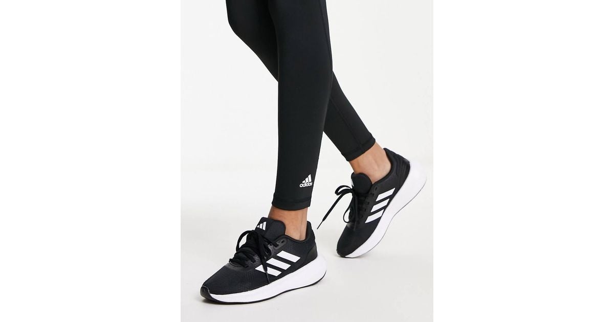 Zapatillas De Deporte Negras Run Falcon De Adidas Running