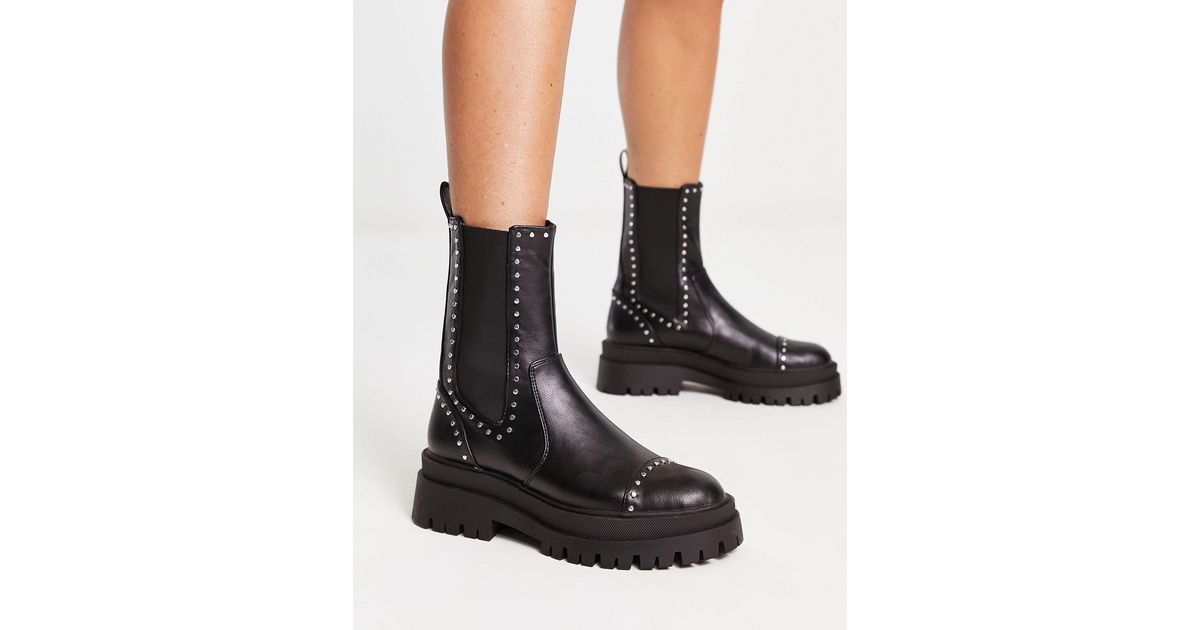 stradivarius chunky trainers