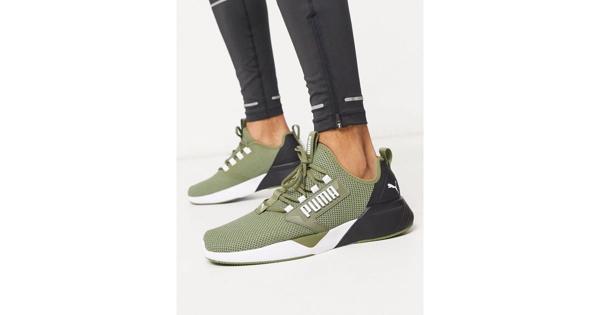 PUMA Training Retaliate Trainers in Green for Men | Lyst Australia