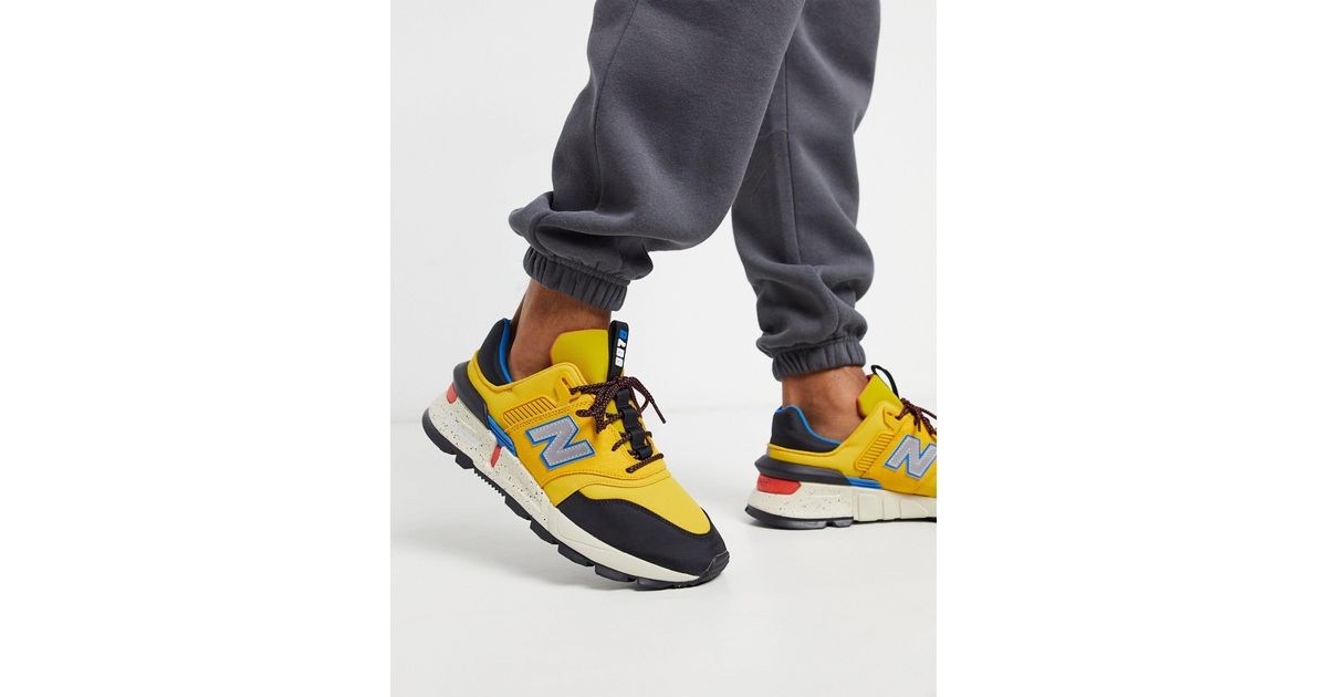 New Balance 997 Trainers in Yellow for Men | Lyst