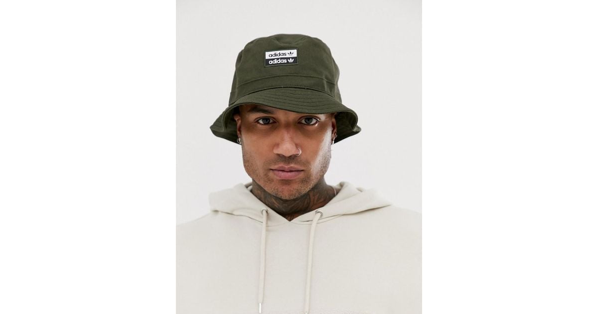 green adidas bucket hat