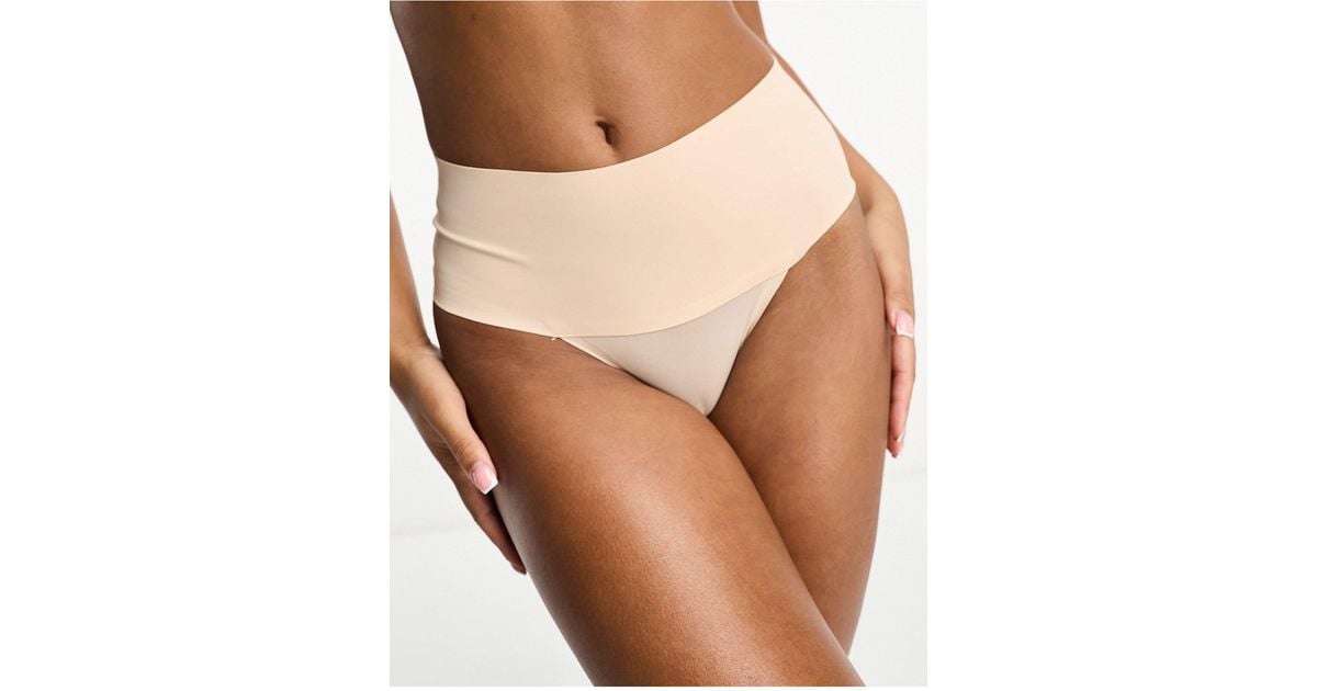 Spanx Undie-tectable Thong in White