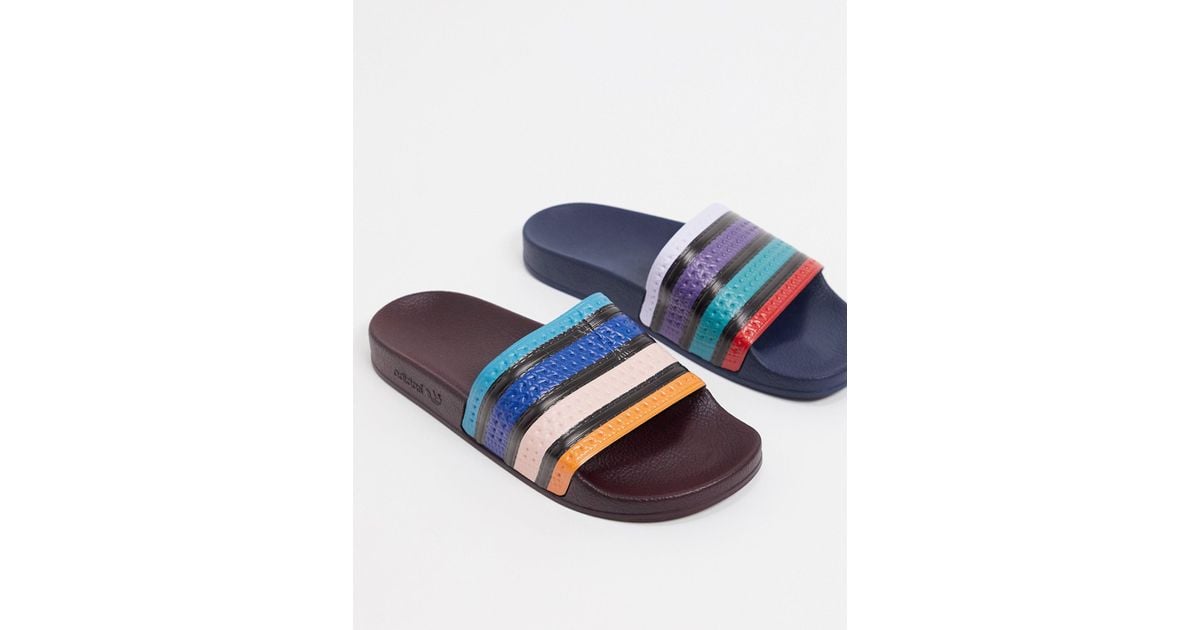 Bunte adiletten sale