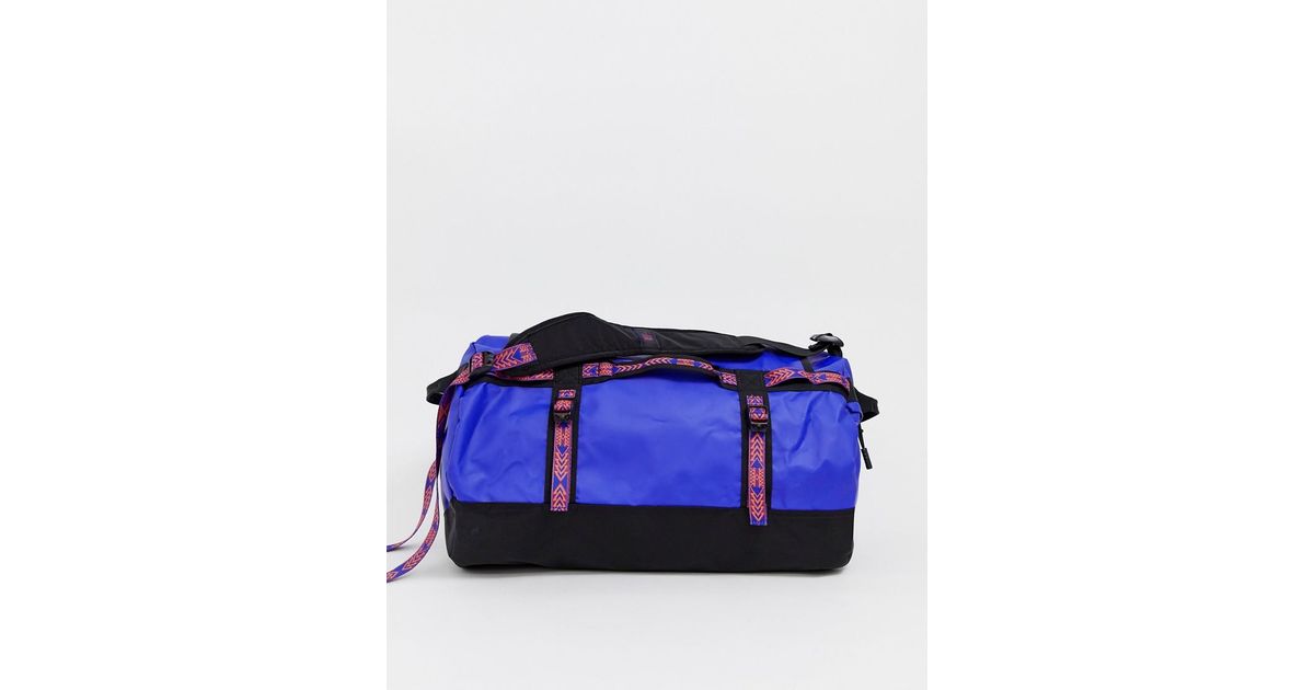The North Face Synthetic 92 Rage Base Camp Duffel Bag Small In Aztec Blue For Men Lyst The North Face Synthetic 92 Rage Base Camp Duffel Bag Small In Aztec Blue For Men Lyst