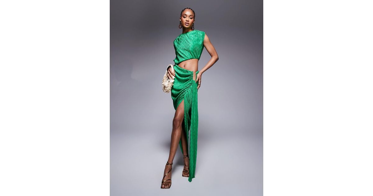 asos metallic green dress Topshop Clothing, Shoes & Accessories