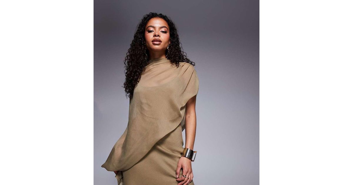 asymmetric draped cut out mini dress in ivory Leni Textured Jersey Asymmetric Cut Out Mini Dress in Ivory