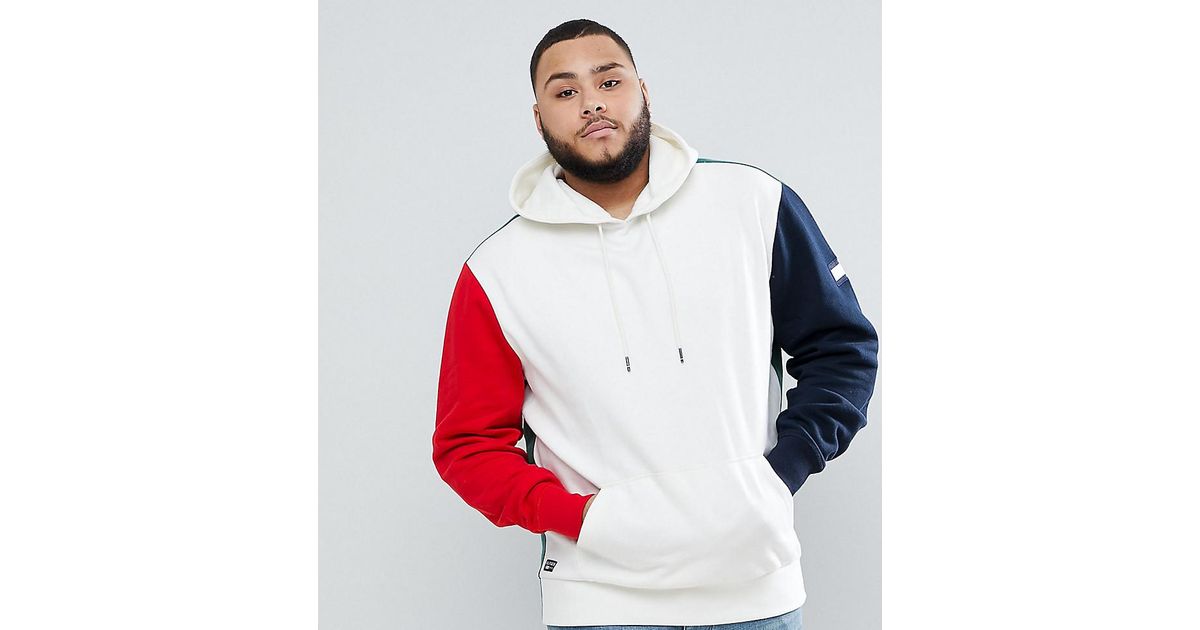 color block tommy hilfiger hoodie