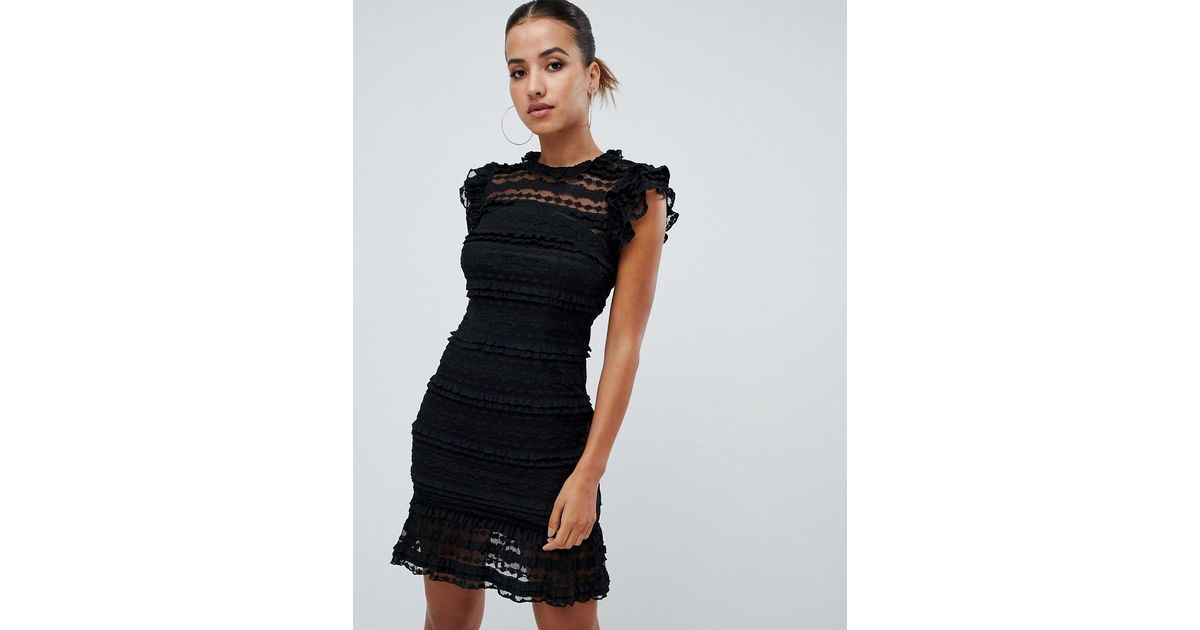ax paris lace midi dress