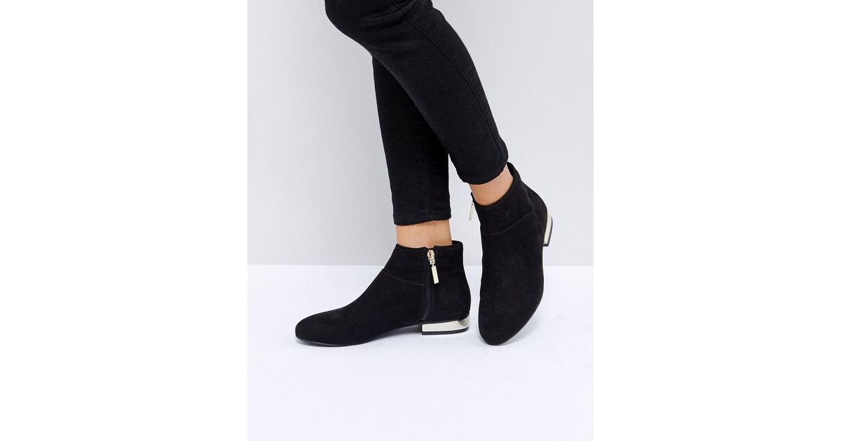 asos flat ankle boots