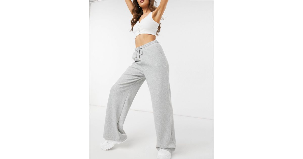 stradivarius jogger in grey