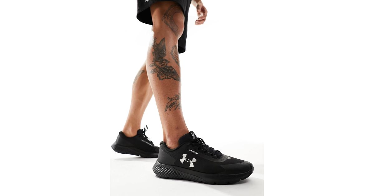 Under Armour Charged Rogue Storm Winterised Trainers in Black