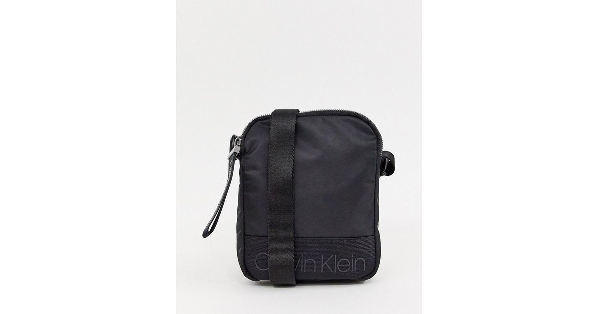 calvin klein flight bag