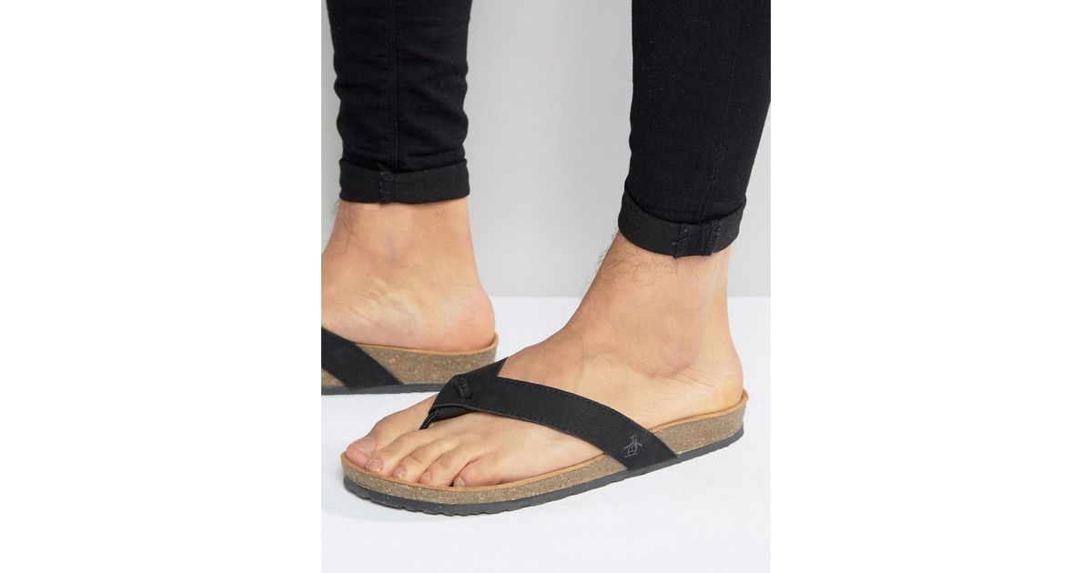 original penguin mens sandals