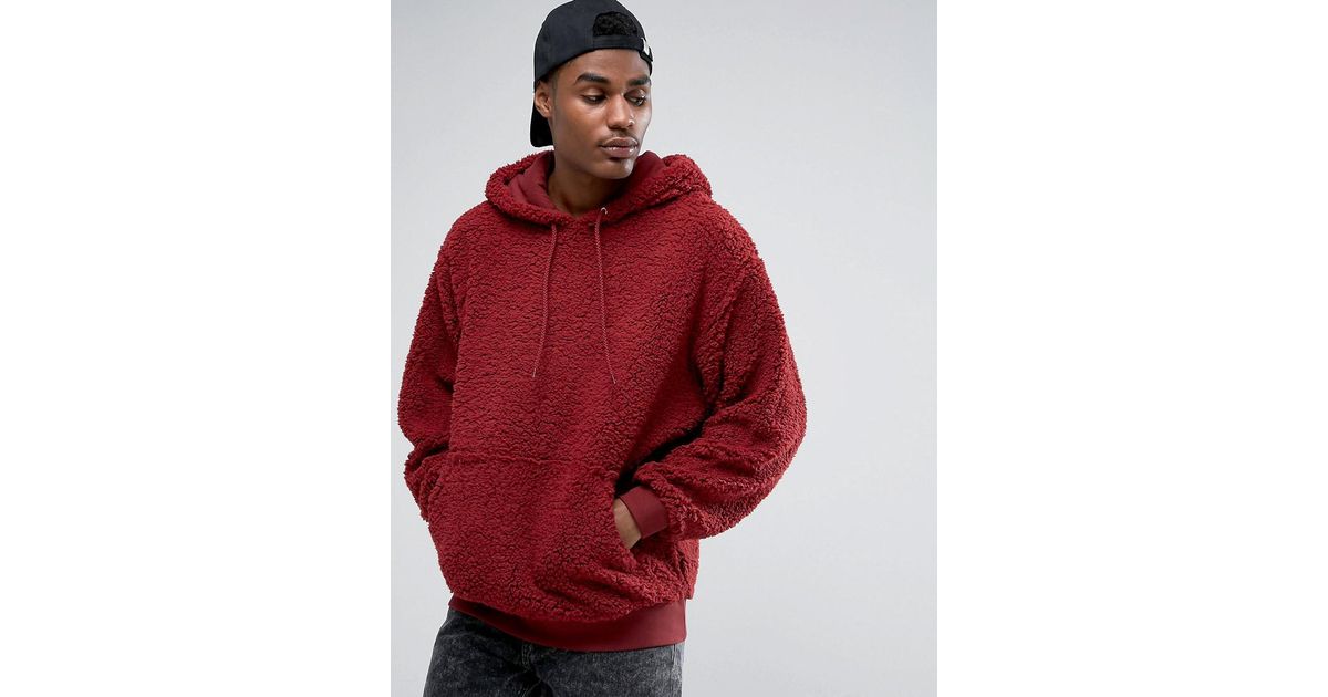 borg oversized hoodie