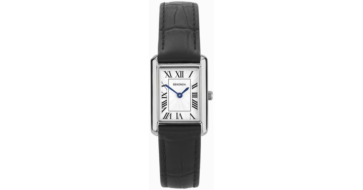 Sekonda Colette 22Mm Rectangular Analogue Watch in White | Lyst UK