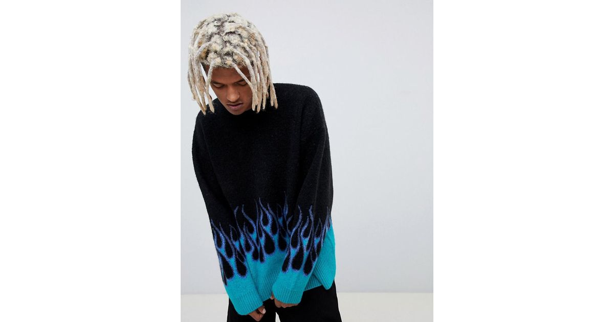 Weekday Flame Jacquard Jumper Online Sale, UP TO 61% OFF